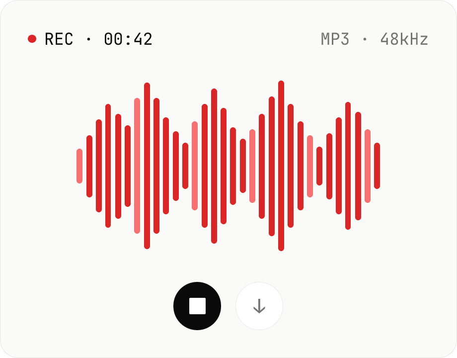 Voice recorder